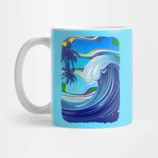 Tsunami big ocean wave Mug